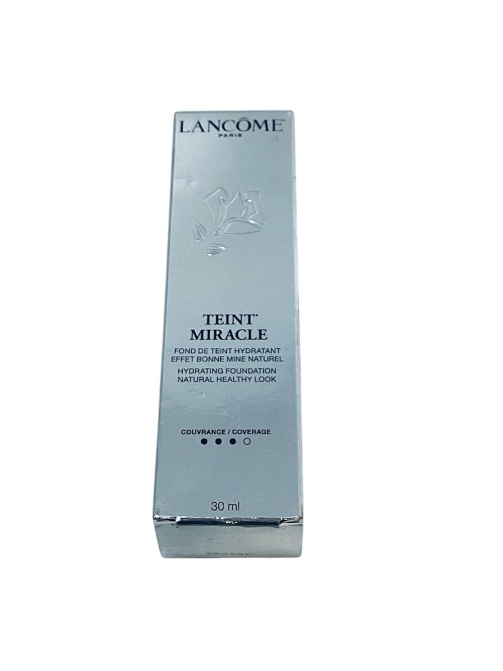 🐵 Lancome Teint Miracle Bare Skin Fountation, BeigePorcelain